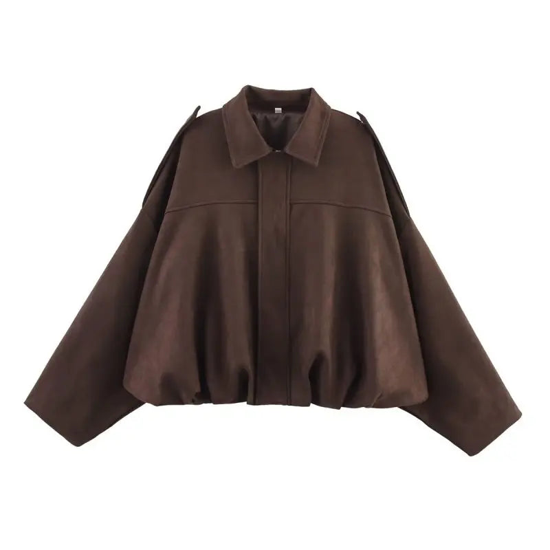 Arden Suede Bomber