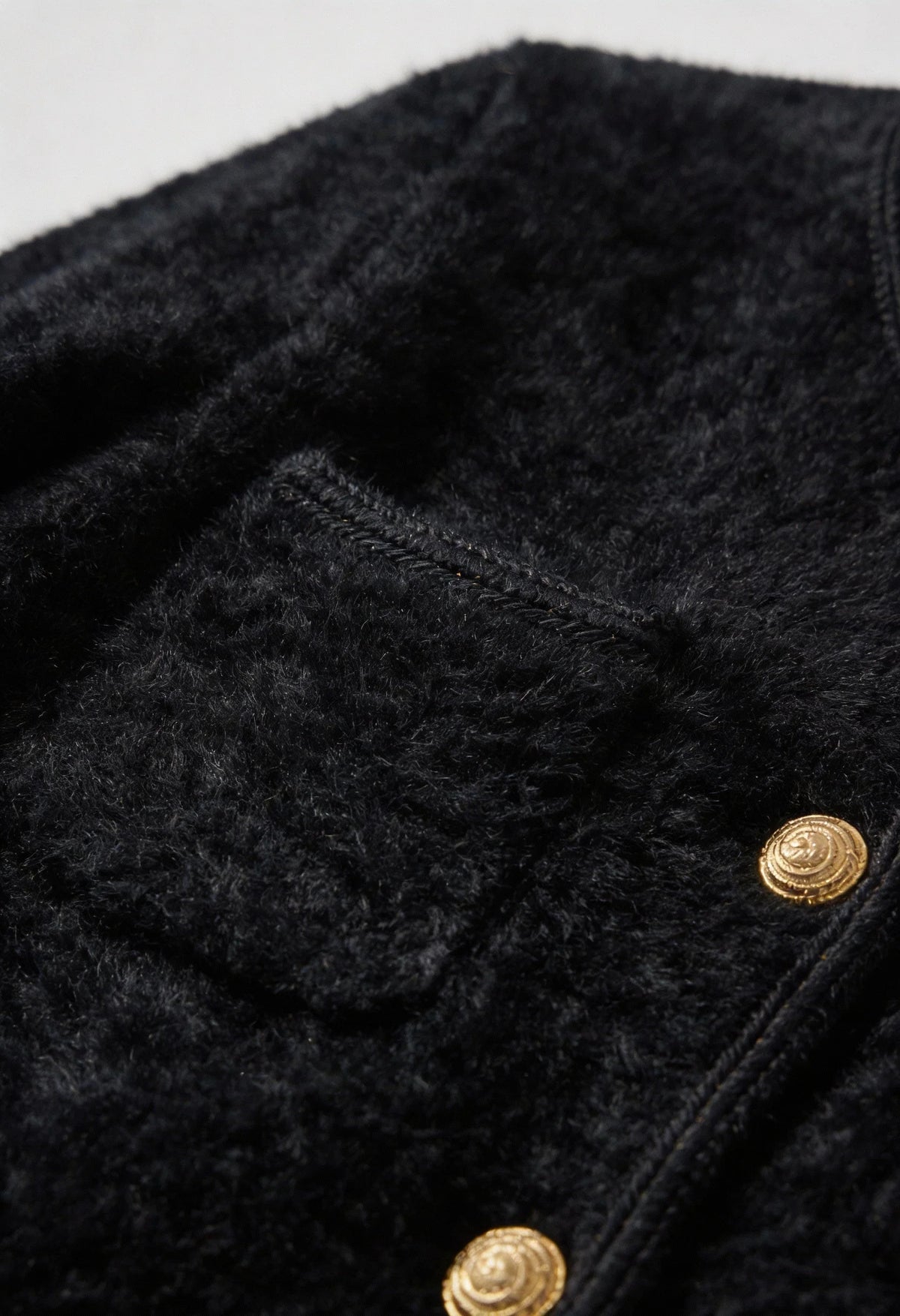 Park Avenue Gold-Button Cardigan
