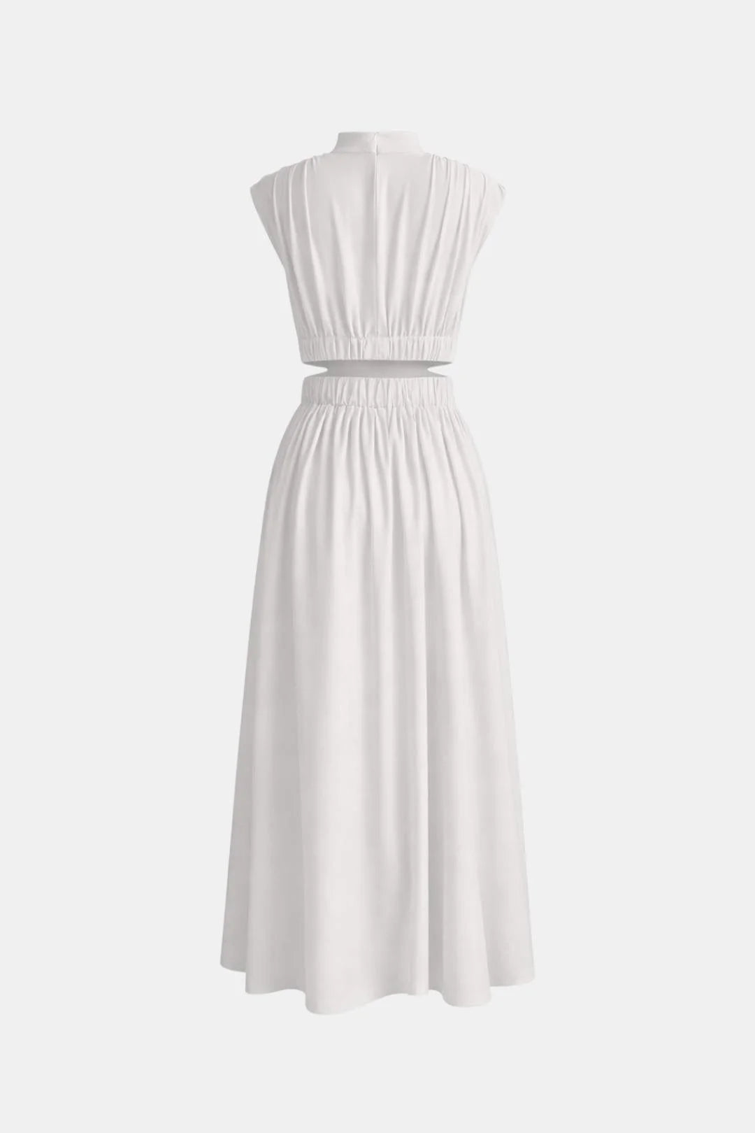 Camille Cutout Satin Maxi Dress