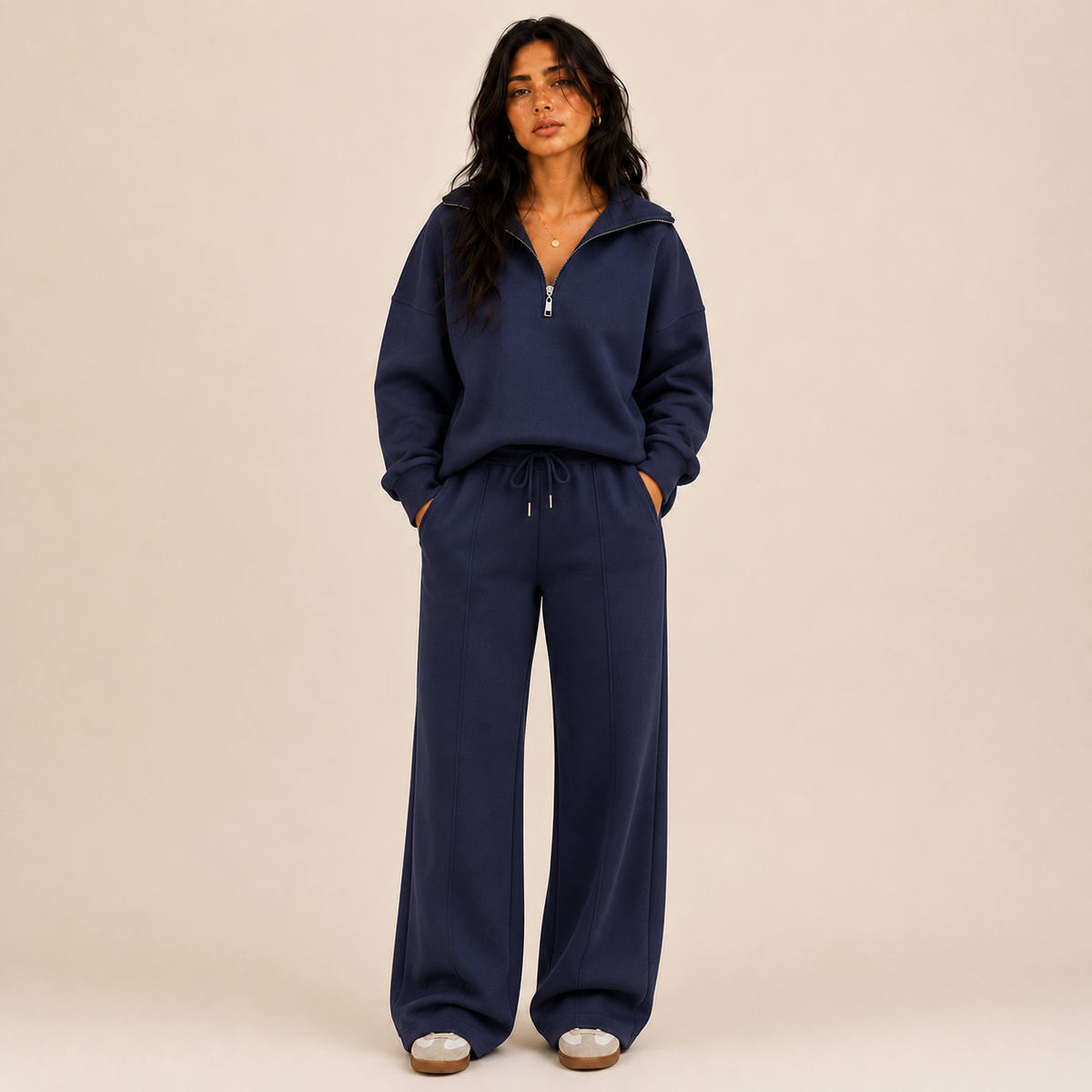 Haven Half-Zip Lounge Set
