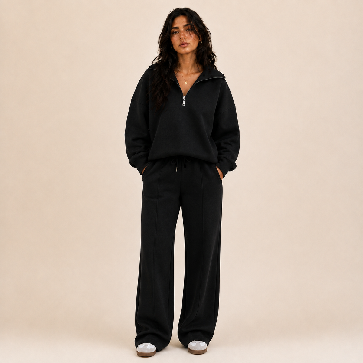 Haven Half-Zip Lounge Set