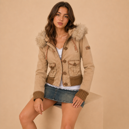 Briar Faux-Fur Hood Jacket