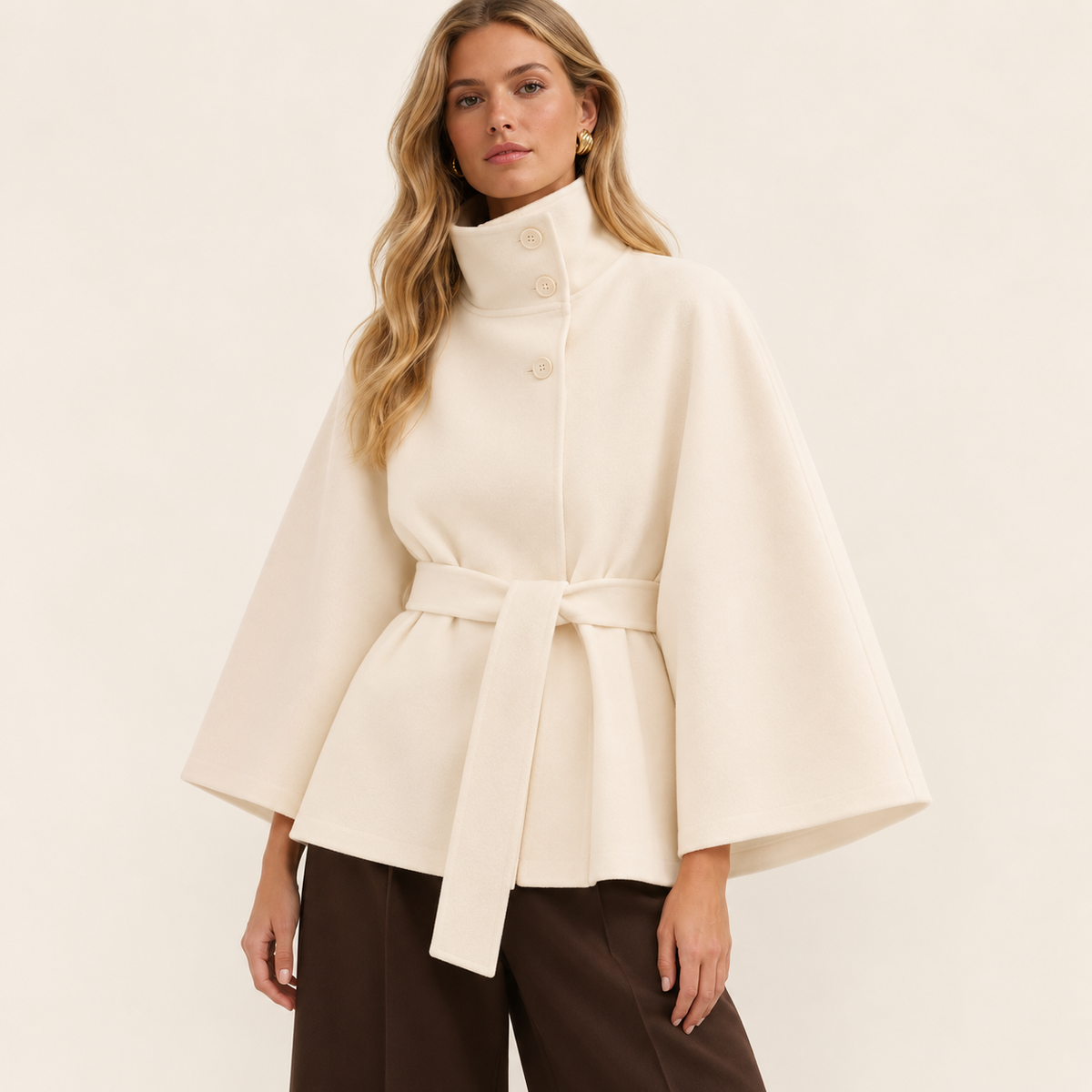 Diana Funnel-Neck Jacket