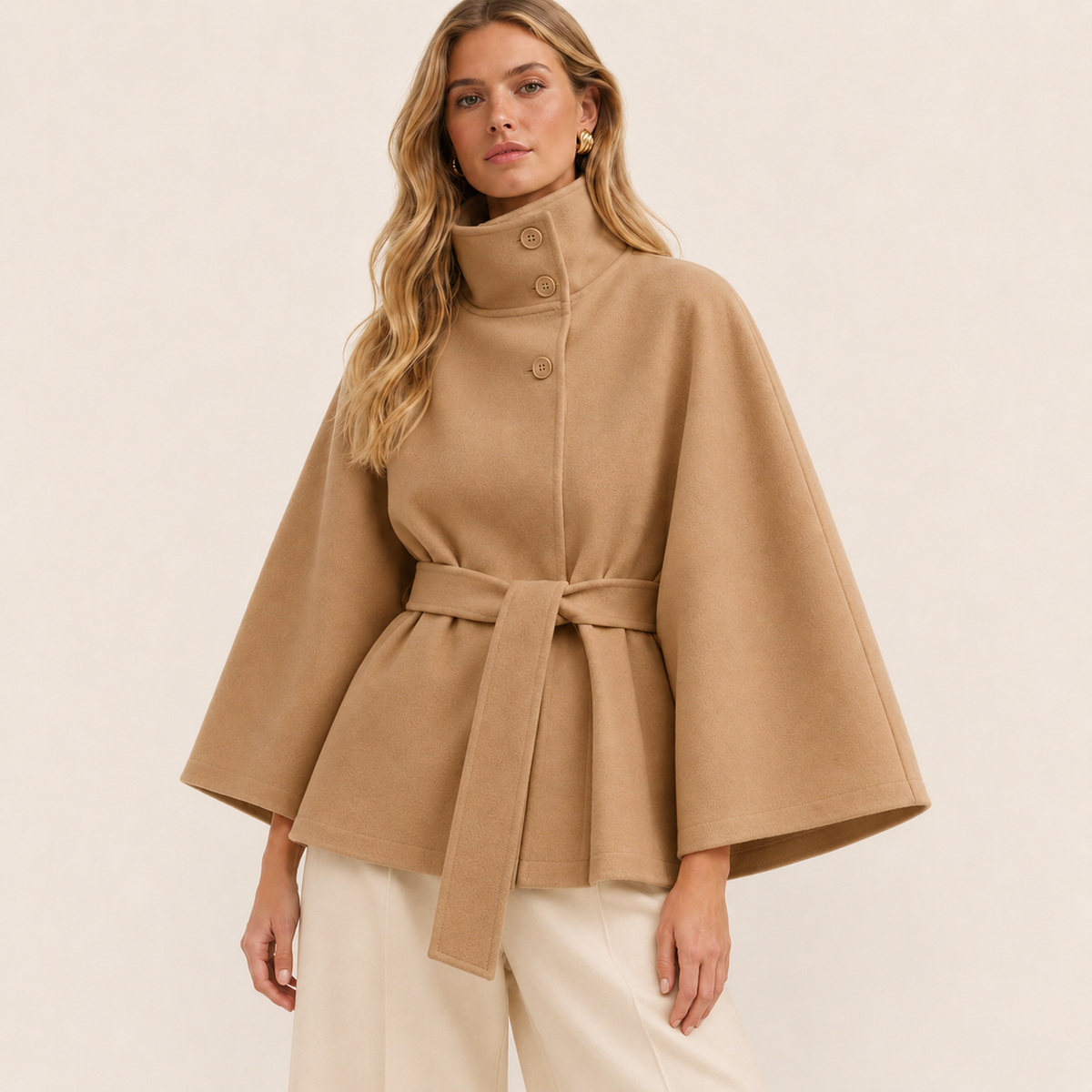 Diana Funnel-Neck Jacket