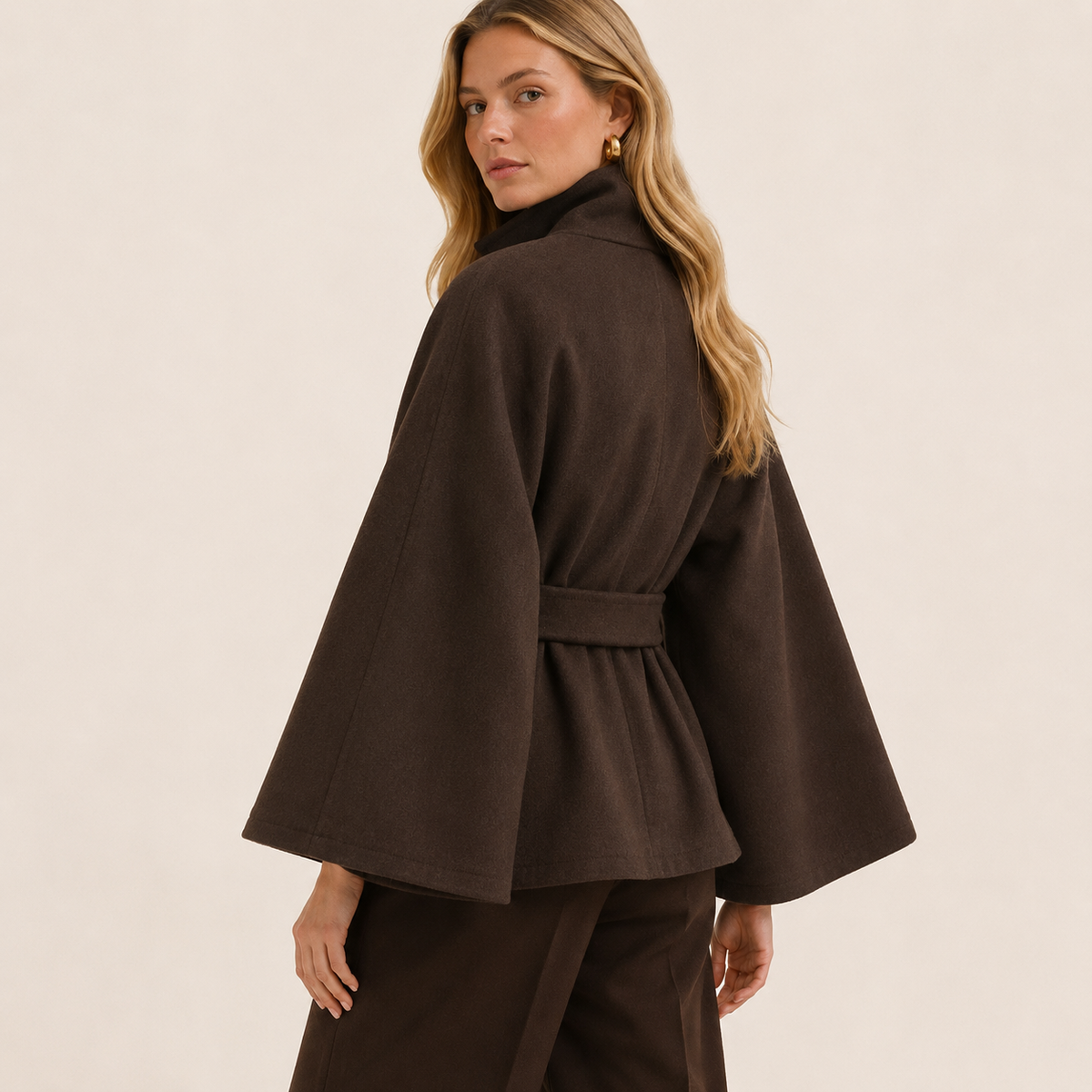 Diana Funnel-Neck Jacket