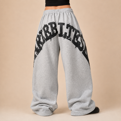Varsity Oversized Graphic Sweatpants