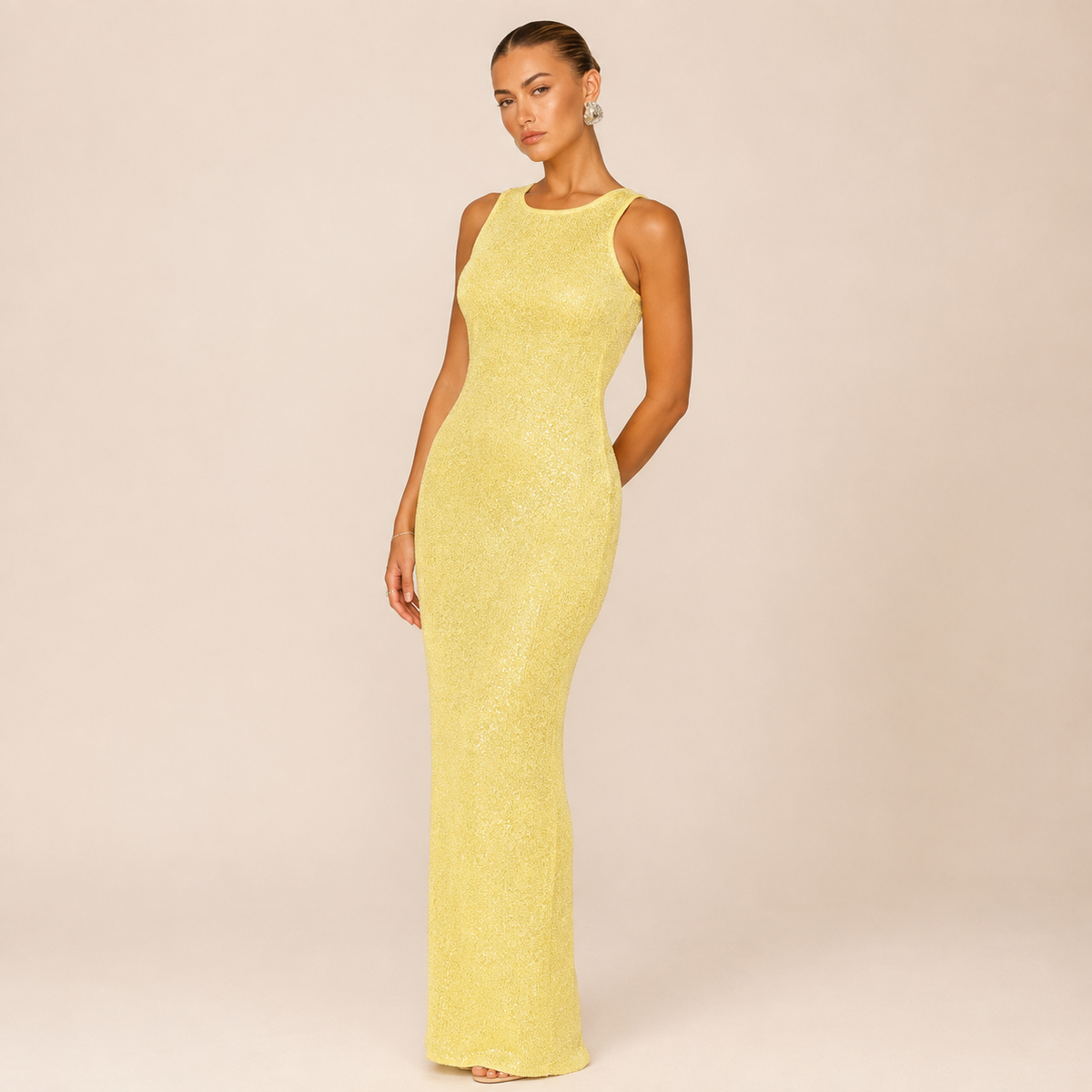 Celeste Sequin Maxi Dress