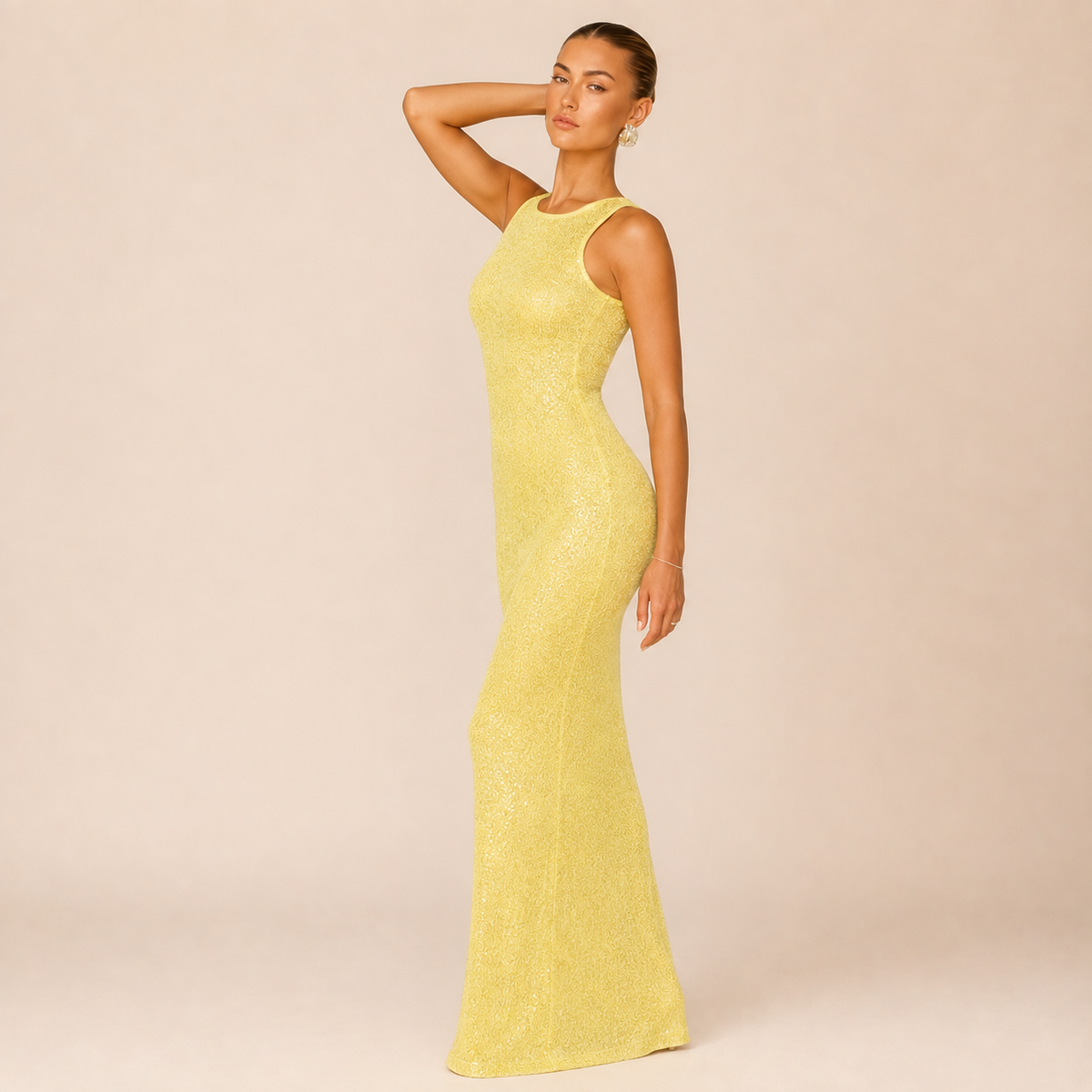 Celeste Sequin Maxi Dress