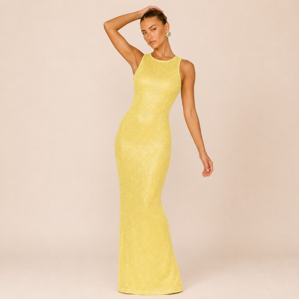 Celeste Sequin Maxi Dress