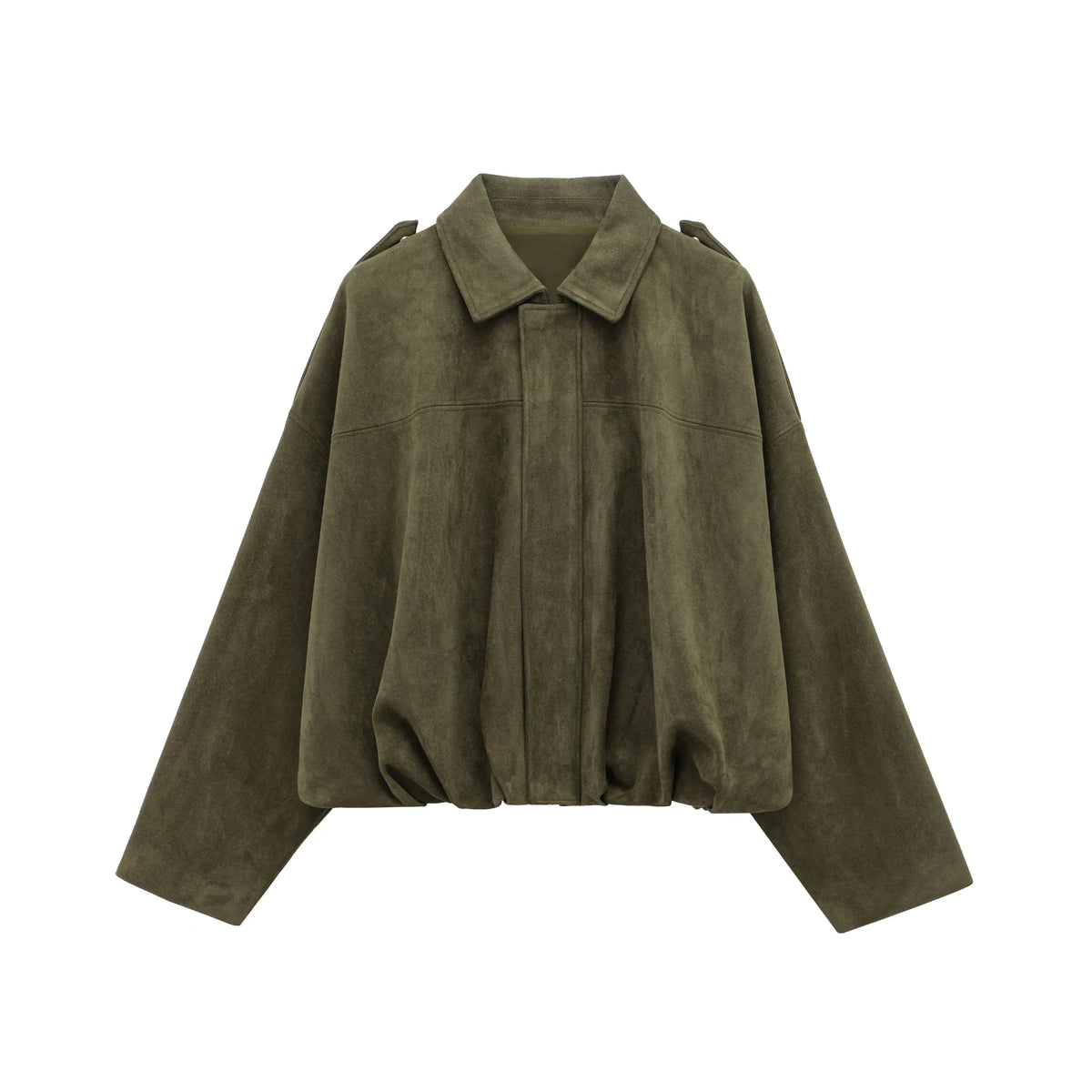 Arden Suede Bomber