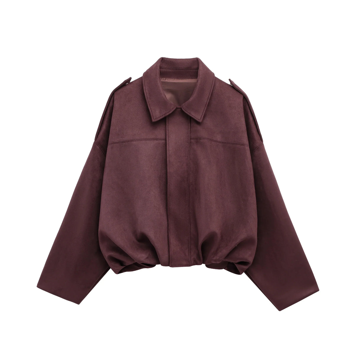 Arden Suede Bomber