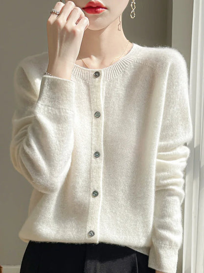 Celia Merino Wool Cardigan