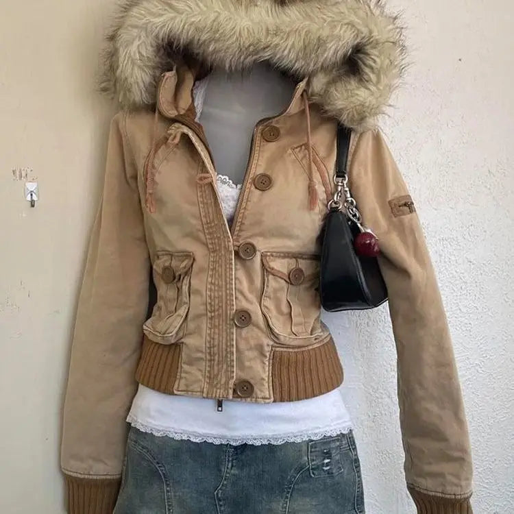 Briar Faux-Fur Hood Jacket