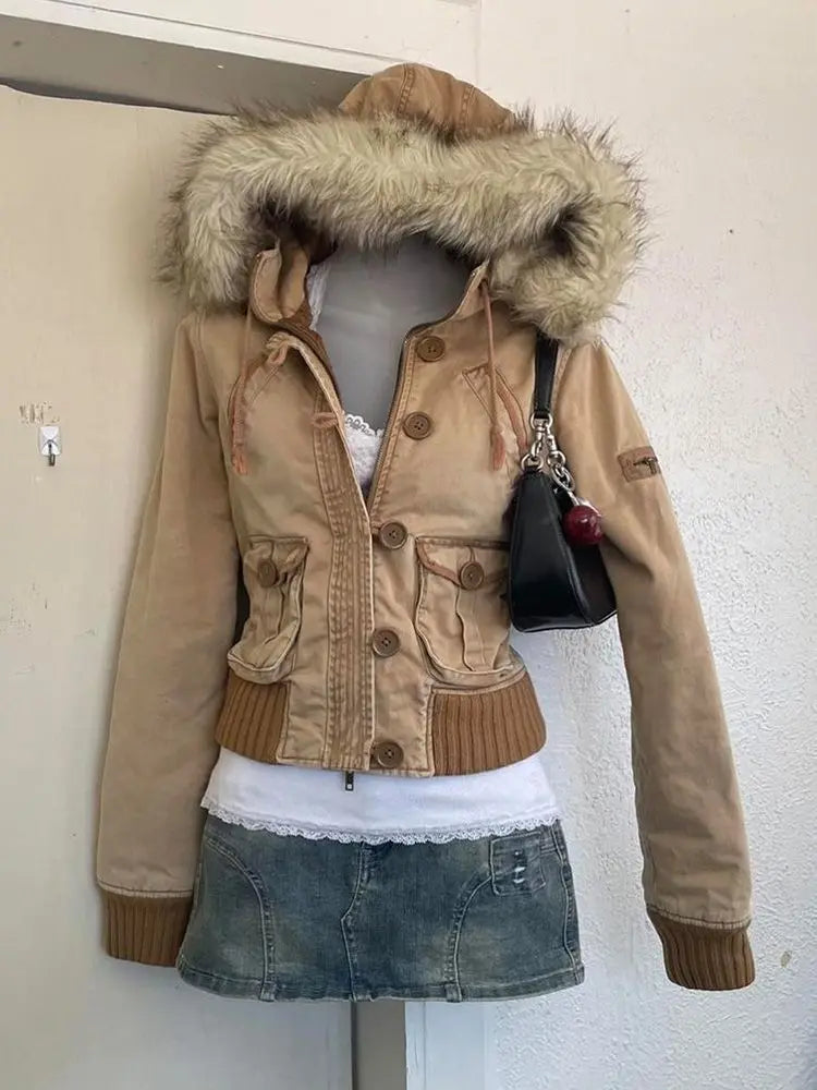 Briar Faux-Fur Hood Jacket