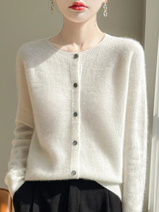 Celia Merino Wool Cardigan