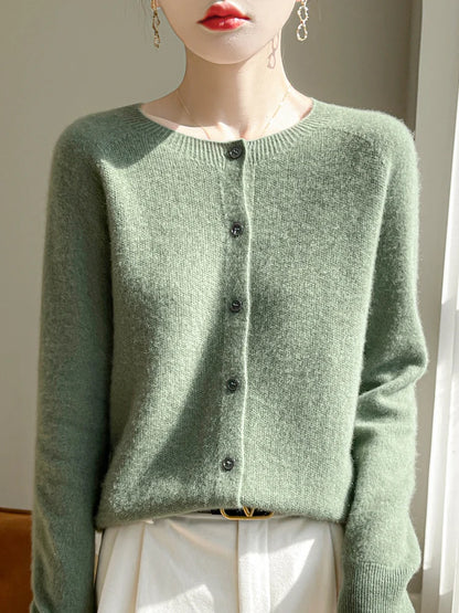 Celia Merino Wool Cardigan