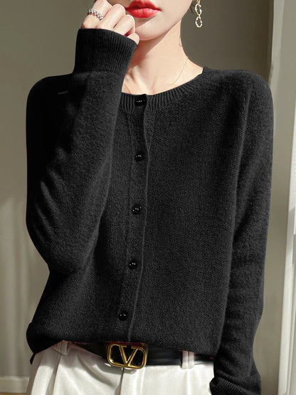 Celia Merino Wool Cardigan