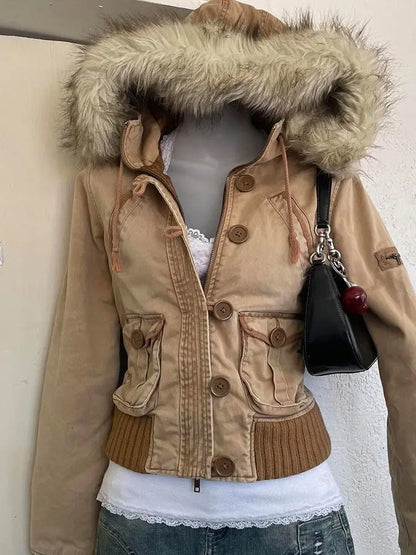 Briar Faux-Fur Hood Jacket