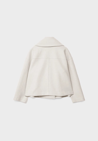 Fifth Avenue Cropped Double-Breasted Jacket