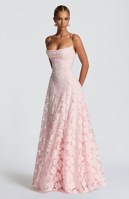 Amélie Lace Maxi Dress