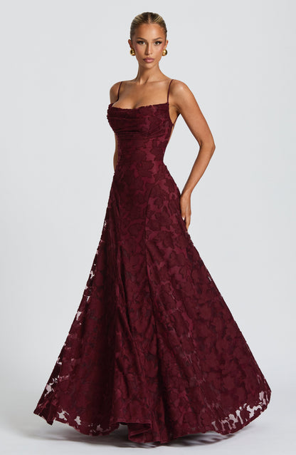 Amélie Lace Maxi Dress