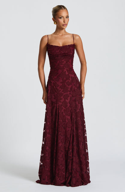 Amélie Lace Maxi Dress