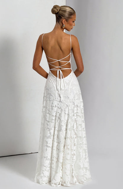 Amélie Lace Maxi Dress