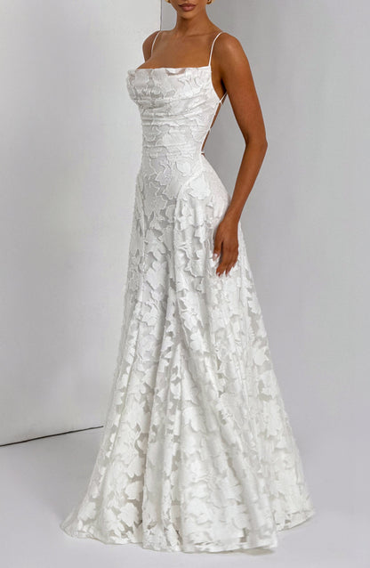 Amélie Lace Maxi Dress