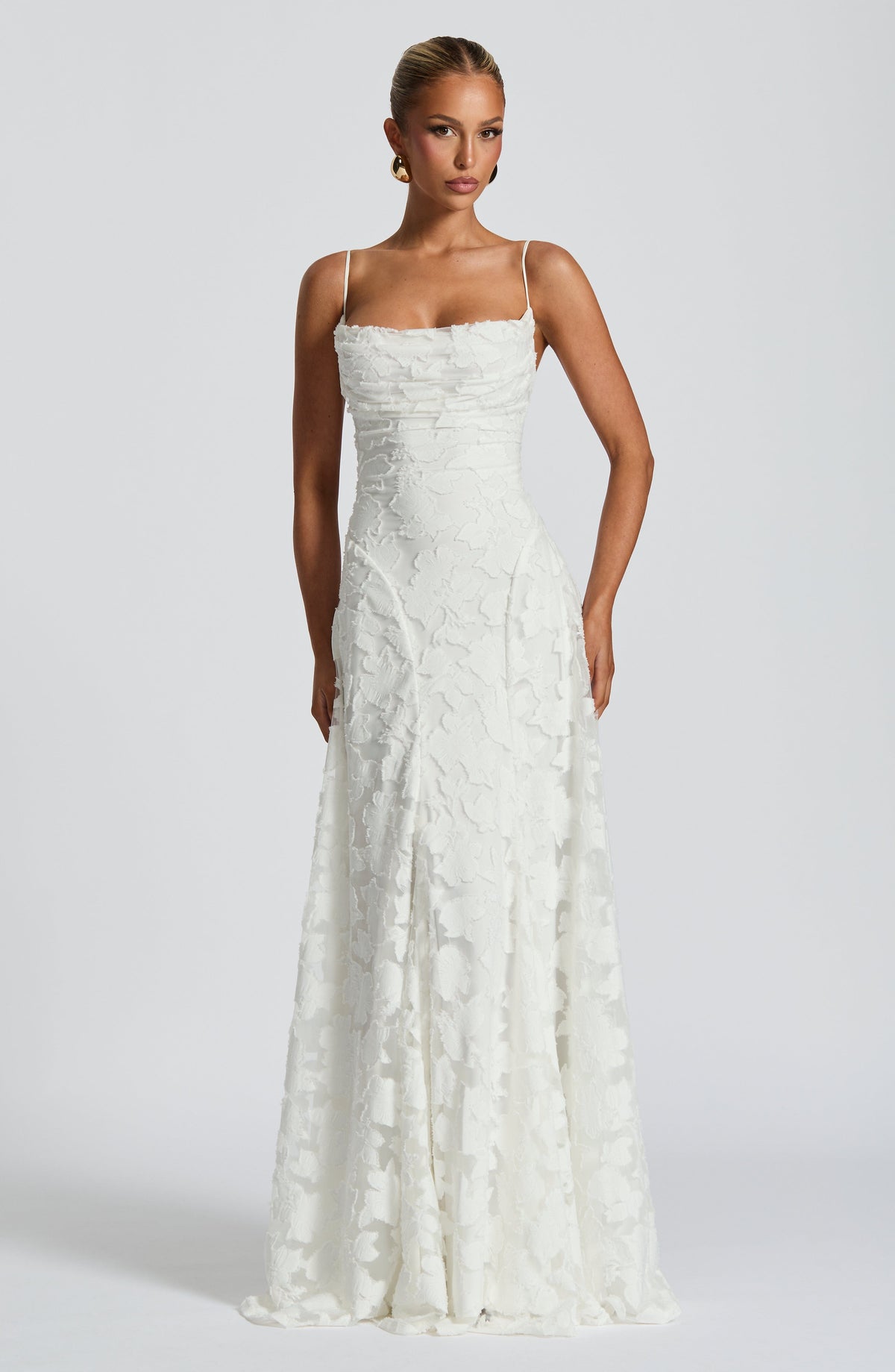 Amélie Lace Maxi Dress