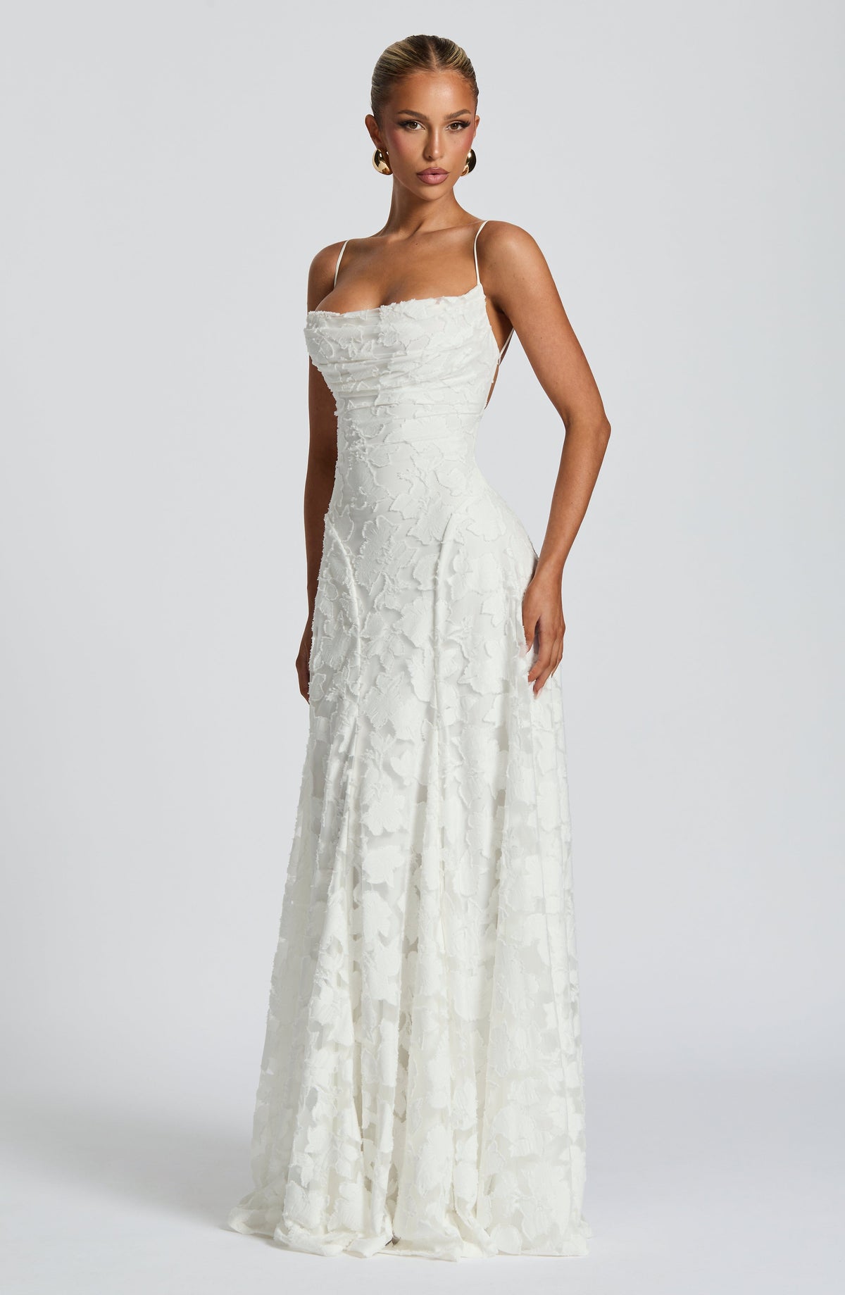Amélie Lace Maxi Dress